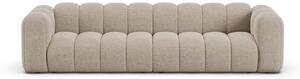 Bež sofa od šenila 290 cm Lupine – Micadoni
