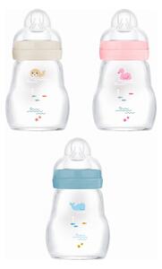 MAM staklena bočica Feel good 170ml sort