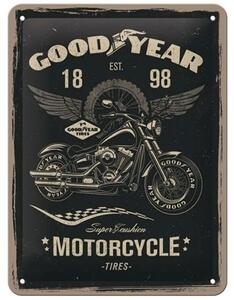 Metalni znak Good Year - Motorcycle