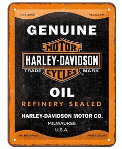 Metalni znak Harley-Davidson - Genuine Oil