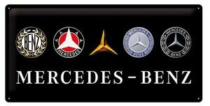 Metalni znak Mercedes-Benz - Logos