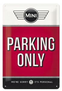 Metalni znak Mini Cooper - Parking Only