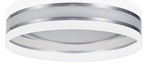 LED Prigušiva stropna svjetiljka SMART CORAL LED/24W/230V bijela/srebrna + DU