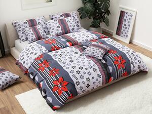 Pamučna posteljina RAYO siva Dimenzije posteljine: 70 x 90 cm | 140 x 200 cm