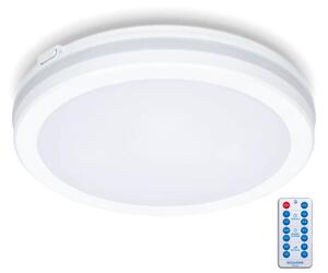 LED Stropna svjetiljka za kupaonicu sa senzorom LED/18W/230V pr. 30 cm bijela + DU