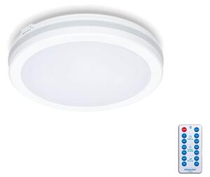 LED Stropna svjetiljka za kupaonicu sa senzorom LED/12W/230V pr. 20 cm bijela + DU