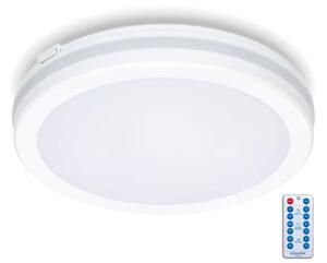 LED Stropna svjetiljka za kupaonicu sa senzorom LED/24W/230V pr. 30 cm bijela + DU