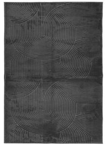 VidaXL Tepih IZA kratka vlakna skandinavski izgled antracit 120x170 cm