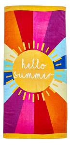 Pamučan ručnik za plažu 76x160 cm Hello Summer – Catherine Lansfield