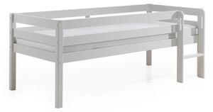 Bijeli dječji podignuti krevet Vipack Pino, 90 x 200 cm
