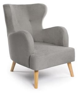 Svijetlo siva wing fotelja Noemye – Bonami Selection