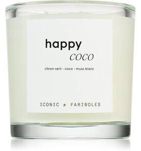 FARIBOLES Iconic Happy Coco mirisna svijeća 400 g