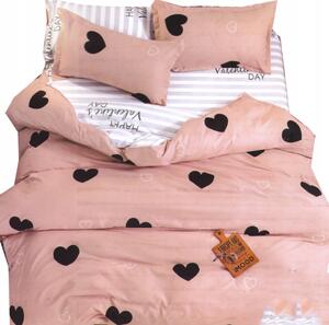 Pamučna posteljina Pink Valentine 140x200cm