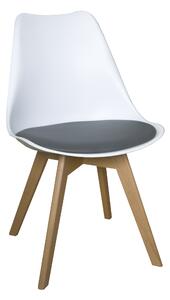 Stolica bijelo-siva u skandinavskom stilu BASIC