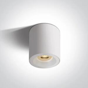 BIJELA STROPNA SVJETILJKA GU10 10W DARK LIGHT DM12105D1/W