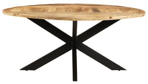 VidaXL Blagovaonski stol okrugli 175 x 75 cm od grubog drva manga