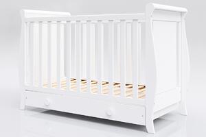 Dječji krevetić Míša 120x60 - bijeli krevet bez prostora za skladištenje