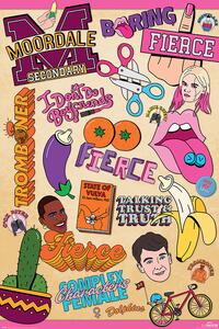 Poster Sex Education - Infographic, (61 x 91.5 cm)