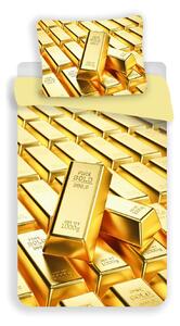 3D posteljina od mikrovlakana GOLD, žuta Dimenzije posteljine: 70 x 90 cm | 140 x 200 cm