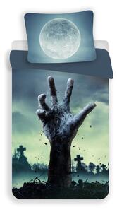 3D posteljina od mikrovlakana ZOMBIE, siva Dimenzije posteljine: 70 x 90 cm | 140 x 200 cm
