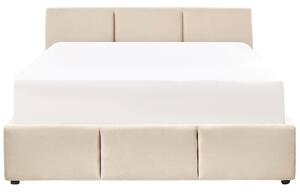 Zondo Bračni krevet 180 cm Belize (bež) (s podnicom) (s prostorom za odlaganje). 1078181