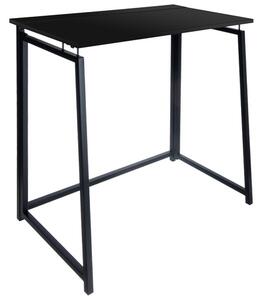 Sklopivi radni stol u potkrovlju 80 x 45 cm Crno