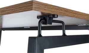 Sklopivi radni stol u potkrovlju 80 x 45 cm Crno