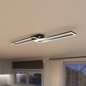 Tint Müller Licht zatamnjena LED stropna svjetiljka Ciso, RGB, CCT, crna, prigušiva, Crno, Dnevni boravak/blagovaonica, Metal