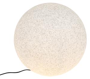 Pametna vanjska svjetiljka siva 56 cm IP65 uklj. LED - Nura