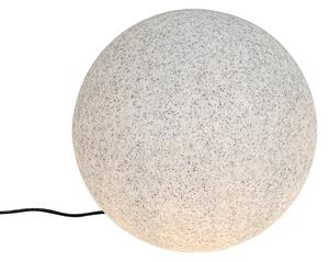 Pametna vanjska svjetiljka siva 45 cm IP65 uklj. LED - Nura