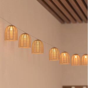 Atmosphera - LED Solarni dekorativni lanac AIA 10xLED 3,35m IP44 topla bijela