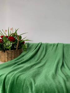 Zelena deka od mikropliša SOFT, 160x200 cm
