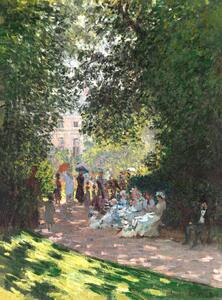 Reprodukcija The Parc Monceau (1878), Claude Monet