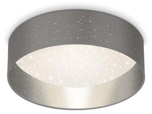 Briloner 3882-014 - LED Stropna svjetiljka MAILA STARRY LED/18W/230V siva/srebrna