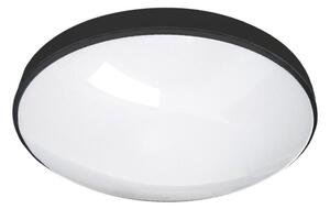 LED Stropna svjetiljka za kupaonicu CIRCLE LED/12W/230V 4000K pr. 25 cm IP44 crna