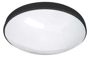 LED Stropna svjetiljka za kupaonicu CIRCLE LED/24W/230V 4000K pr. 37 cm IP44 crna
