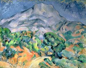Reprodukcija Mont Sainte-Victoire, 1900, Cezanne, Paul