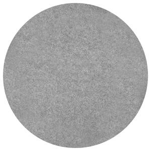 VidaXL Umjetna trava s ispupčenjima promjer 170 cm siva okrugla