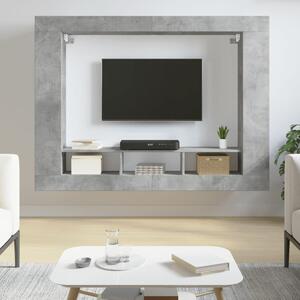 VidaXL TV ormarić boja betona 152 x 22 x 113 cm od konstruiranog drva