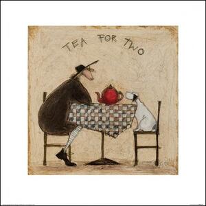 Sam Toft - Tea for Two Reprodukcija umjetnosti, Sam Toft, (30 x 30 cm)