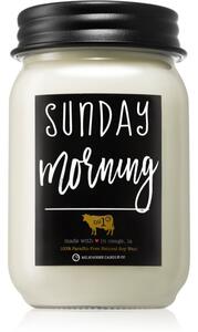 Milkhouse Candle Co. Farmhouse Sunday Morning mirisna svijeća Mason Jar 369 g