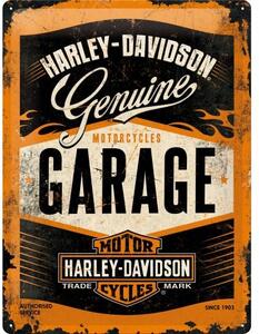 Metalni znak Harley-Davidson - Garage, (30 x 40 cm)