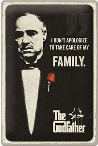 Metalni znak The Godfather - I don't apologize, (20 x 30 cm)