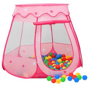 VidaXL Dječji šator za igru ružičasti 102 x 102 x 82 cm