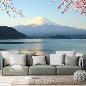 Fototapeta pogled s jezera na Fuji