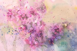 Tapeta ružičasta grančica cvjetova