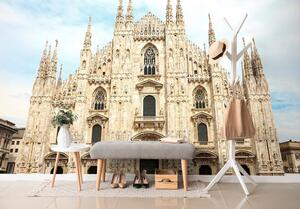 Fototapeta katedrala u Milanu