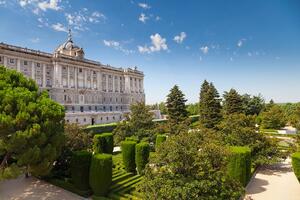 Fototapeta kraljevska palača u Madridu