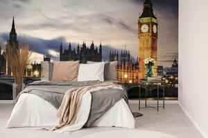Fototapeta noćni Big Ben u Londonu