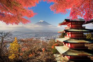 Fototapeta jesen u Japanu